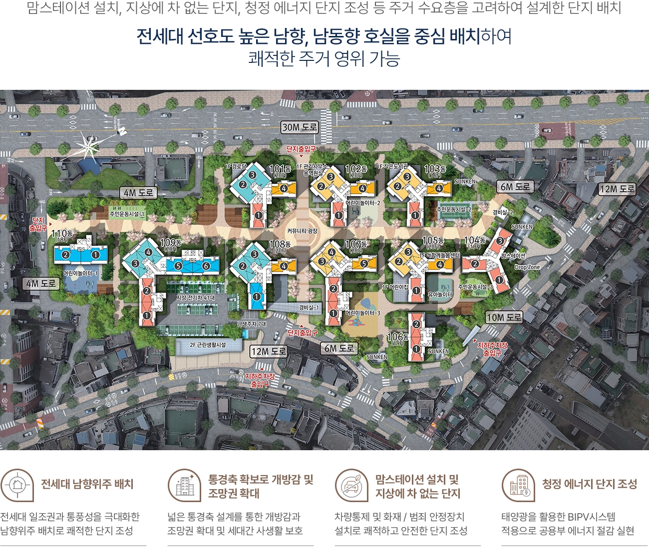 단지배치도